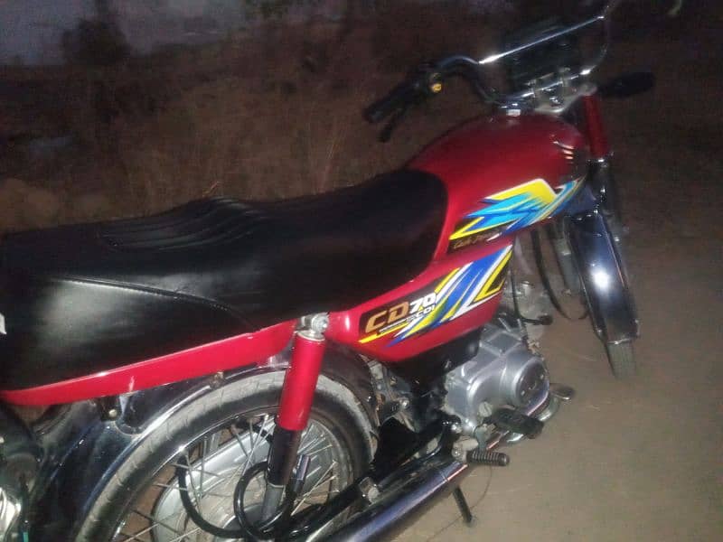 Honda CD 70 lush conditions Islamabad number 0