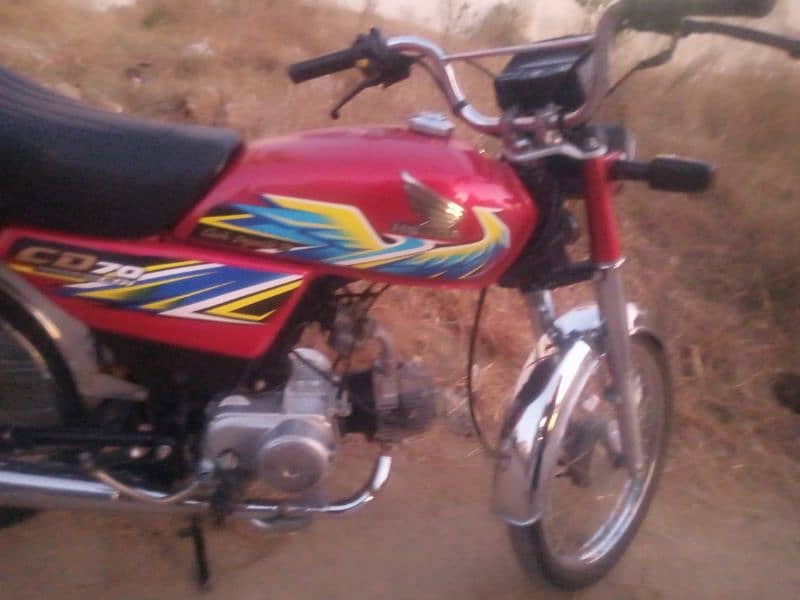 Honda CD 70 lush conditions Islamabad number 2