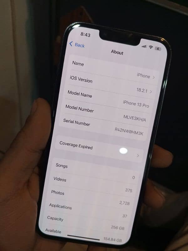 Iphone 13 Pro (256 Gb) PTA Approve 4