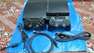 jailbreak ps3/500gb/45 games install tow controllers wirelless