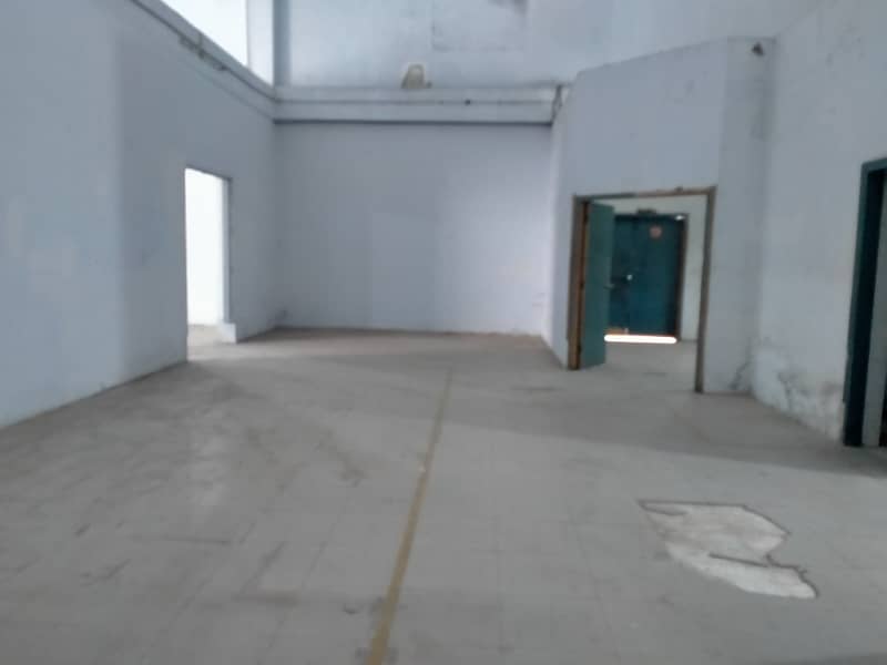 I-9 WAREHOUSE 30,000 SQ. FEET GOOD HEIGHT BEST LOCATION NEAR TO DRY PORT SEPARTE GATE FOR IN & OUT. PARKING SPACE FOR LONG VEHICALS REAL PICS ATTACHED 16