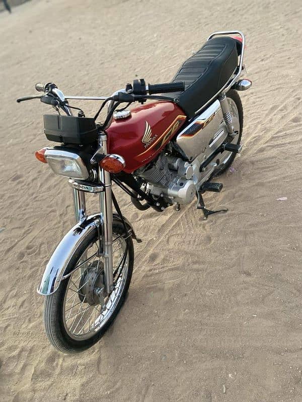 cg 125 self start 3