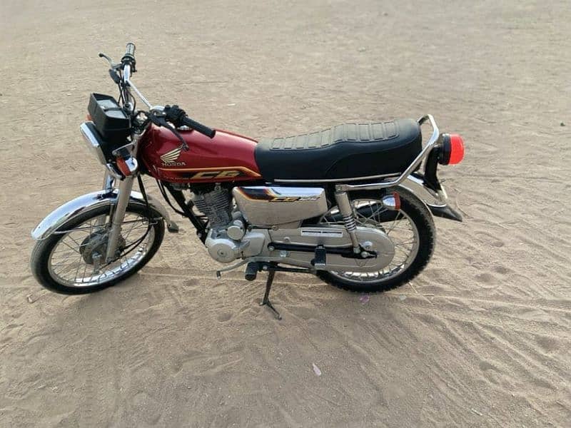 cg 125 self start 8