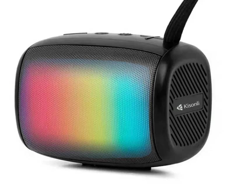 Kisonli S18 RGB Colorful High-Quality Portable Bluetooth Speaker 0