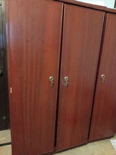 3 door woodens cupboard for sell