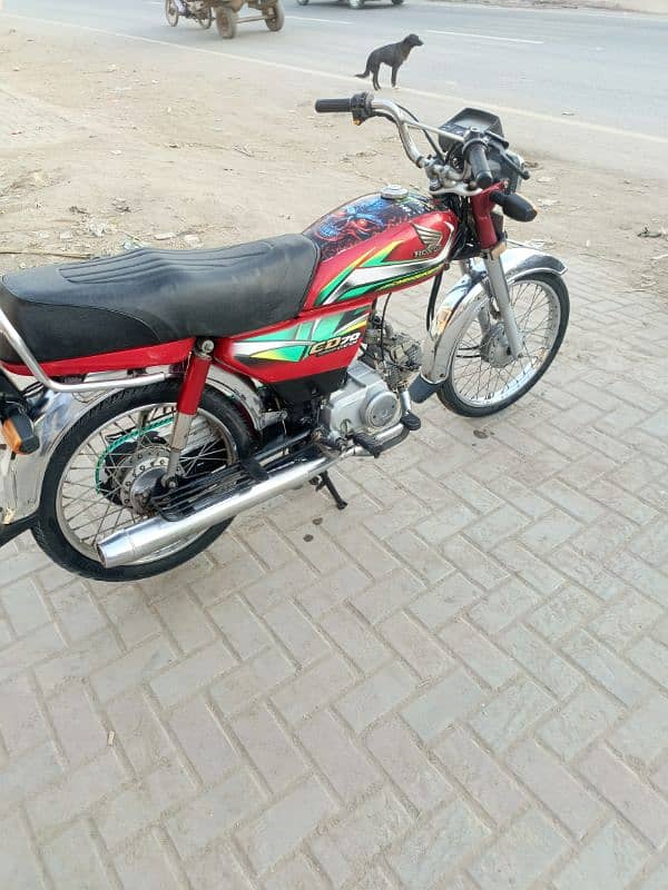 Honda CD 70cc motorcycle 2022 model 1