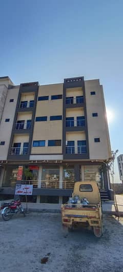 B-17 Brand New 2bed flat available for sale all ready rented flat