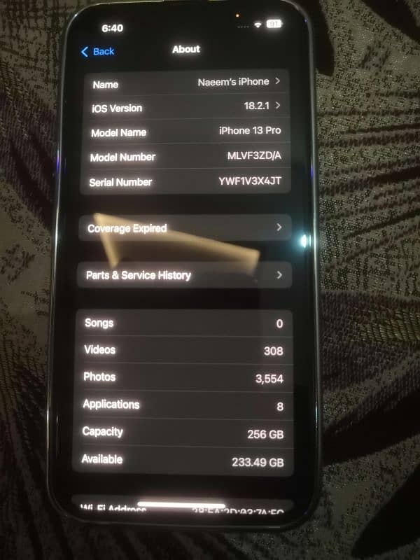 Iphone 13 pro 256 Gb Silver Non Pta 3