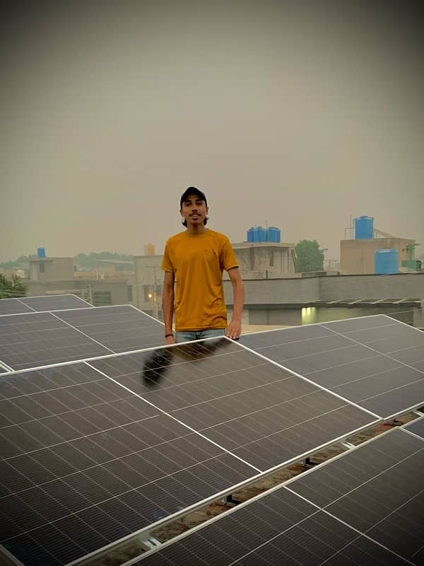 Solar system  instillation 8