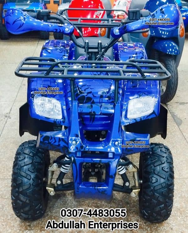 110cc ATV Quad Bike with New tyre and part's for sale delivery Pak 1