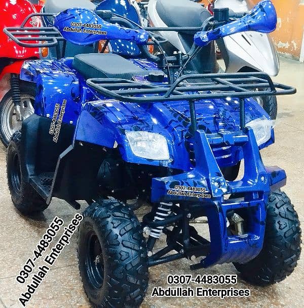 110cc ATV Quad Bike with New tyre and part's for sale delivery Pak 2