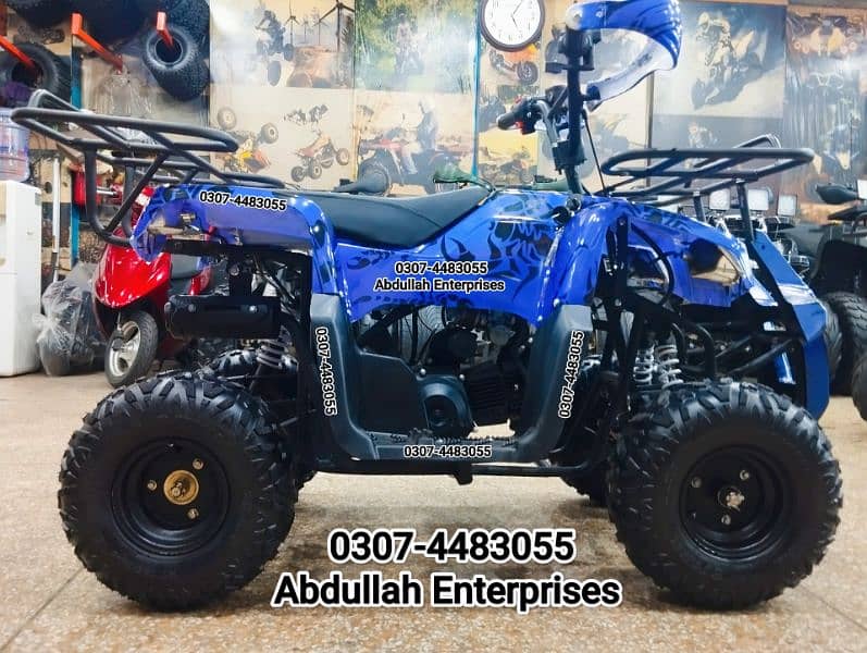 110cc ATV Quad Bike with New tyre and part's for sale delivery Pak 4