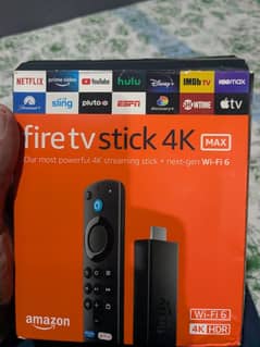 Fire tv stick 4k max