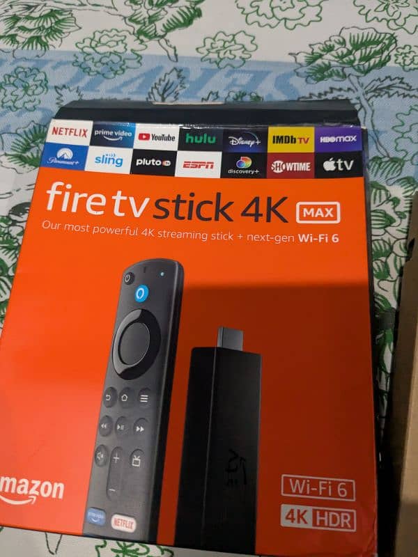 Fire tv stick 4k max 4