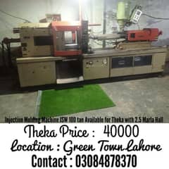 Injection Molding Machine JSW 100Tan Available for [ Theka with Hall ]