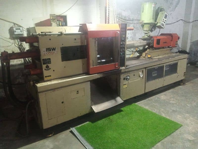 Injection Molding Machine JSW 100Tan Available for [ Theka with Hall ] 1