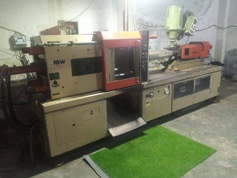 Injection Molding Machine JSW 100Tan Available for [ Theka with Hall ] 2