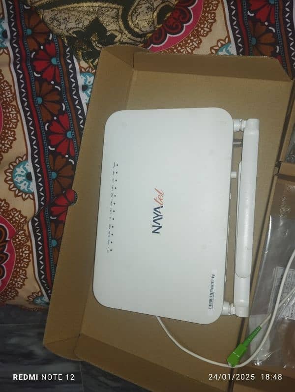 nayatel orginal router with good condition 14k price 0