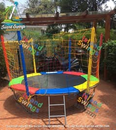 Trampoline | Jumping Pad | Round Trampoline | Kids Toy|With safety net