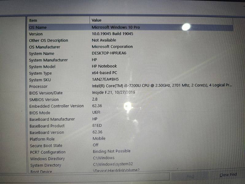 HP Notebook I5-7th Gen Urgent Sale 4