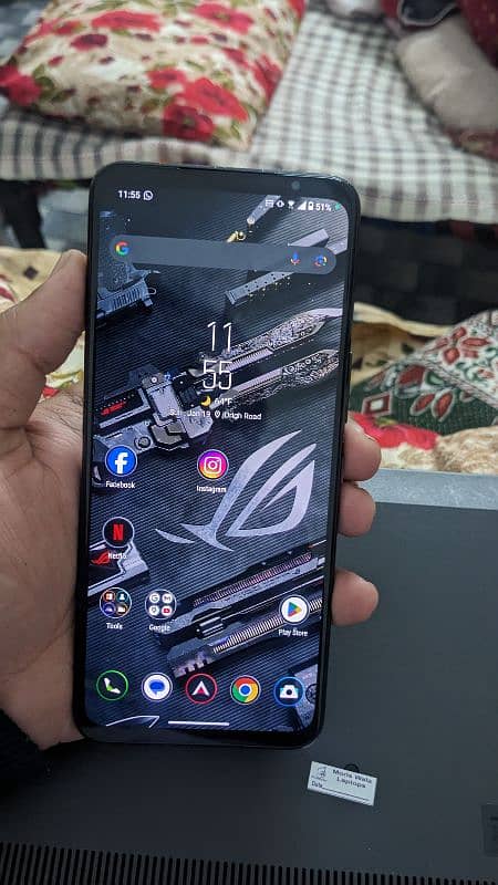 ASUS ROG PHONE 5 PTA APPROVED WITH BOX EXCHANGE POSSIBLE 5