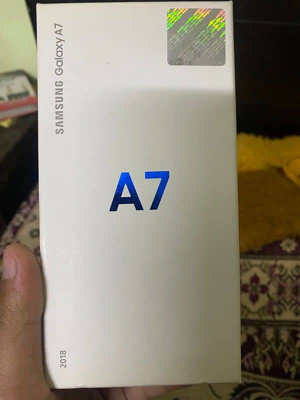 Samsung A-7 mobile ( 4 / 128 GB) in genion condition 5