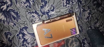 Samsung a7 2018 with box 4 128 dual sim all okay urgent sale read more