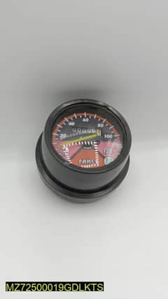 single round speedometer