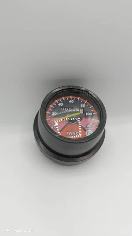 single round speedometer 1