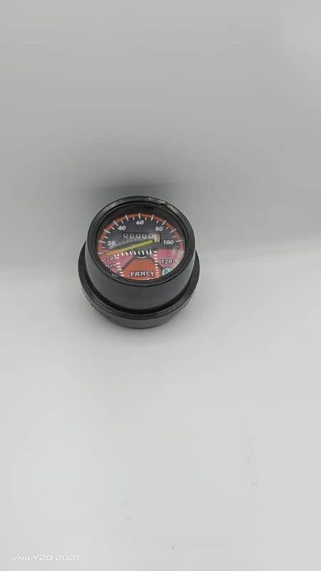 single round speedometer 2