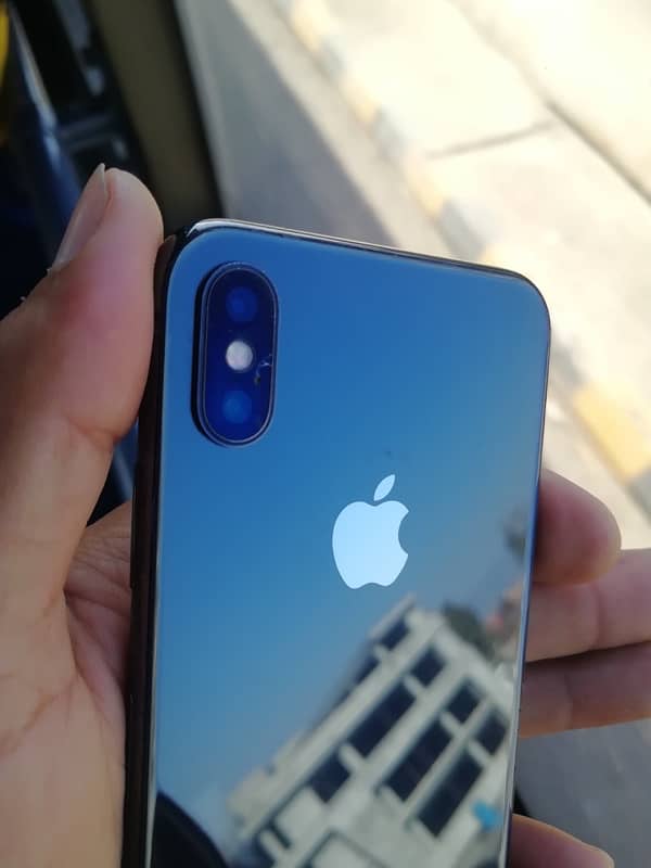 urgent sale iPhone X non PTA 64+Gb 100 lcd minor break 03+00+50+43+999 1