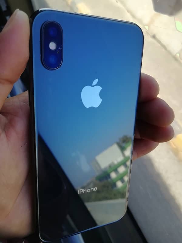 urgent sale iPhone X non PTA 64+Gb 100 lcd minor break 03+00+50+43+999 2