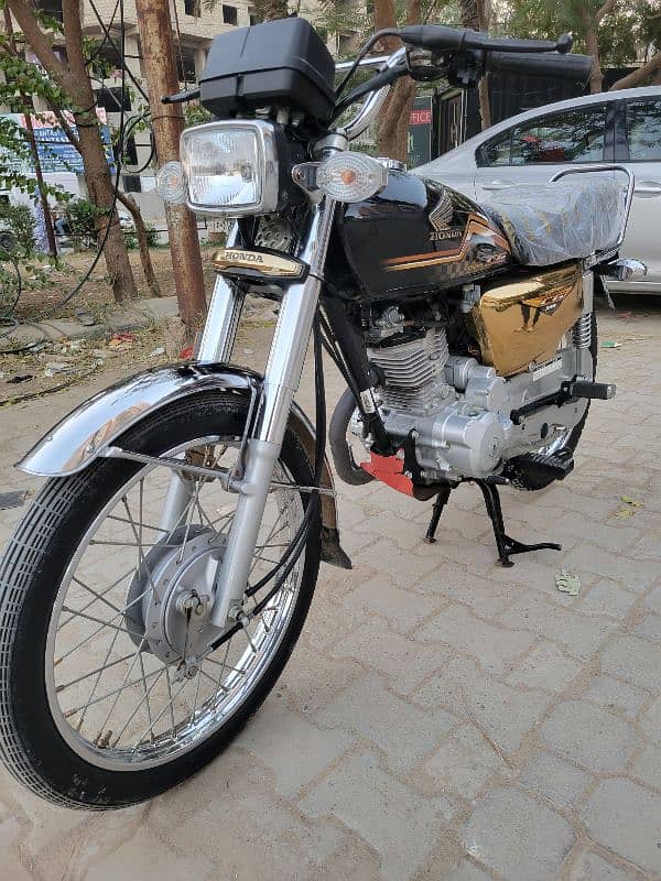 Honda CG-125 Gold edition -2024 jo ly ga usk nam register krwa k donga 3