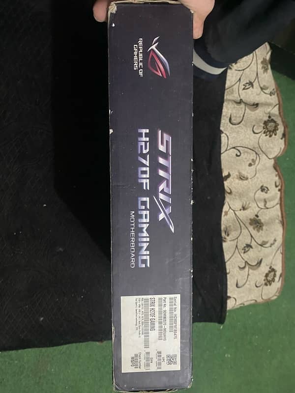 Argent for sell ROG STRIX H270F GAMING Motherboard and processor 12