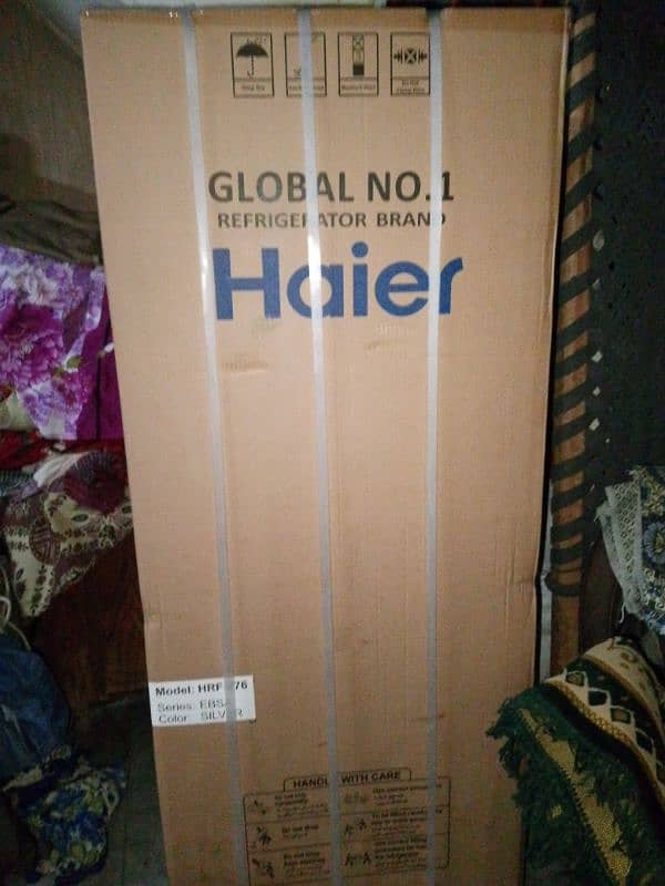 Haier brand new HRF 276 EBSA SILVER 3