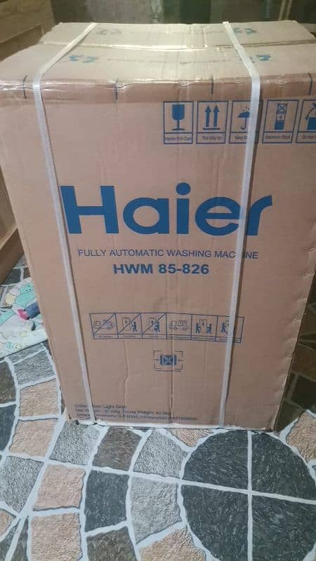 Haier HWM 85-826 8.5KG Fully Auto Washer & Dryer – Sealed Box 2