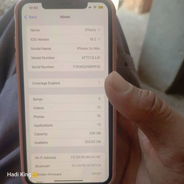 iPhones xs mas 256gb 0