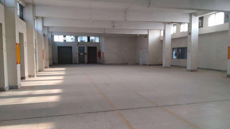 Independent 22000 Sqft Warehouse Space With Office Is Available For Rent Located In I-9 Islamabad 5