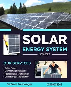 We Deal in All Kinds of Solar Energies DM Us