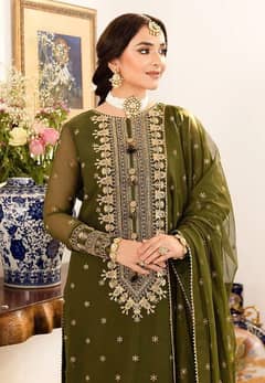 brand Asim jofa Minal khan Edit collection