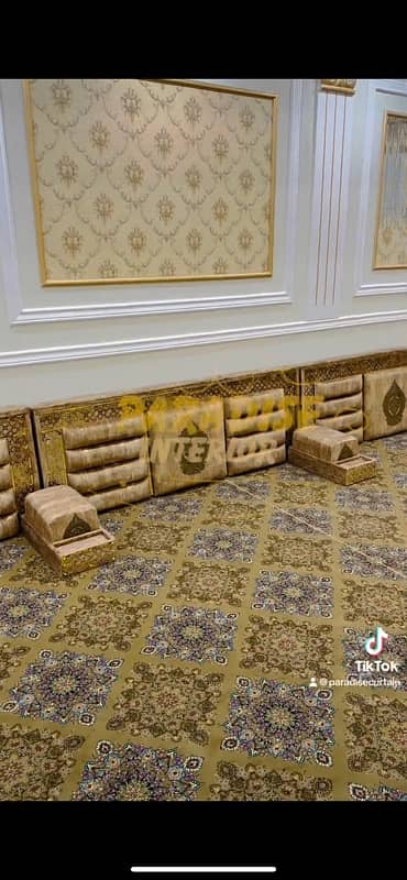 majlis sofa/arabic sofa set/bethak /hujra/balochi bethak 6