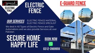 electric fence material for sale / electric fence in home security