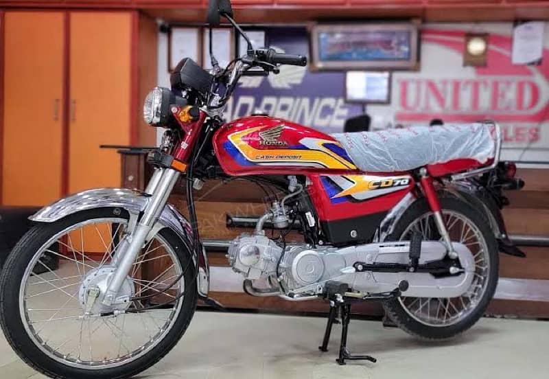 honda cd70 2025 zero meter 0