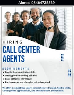 Sales agents For Call center