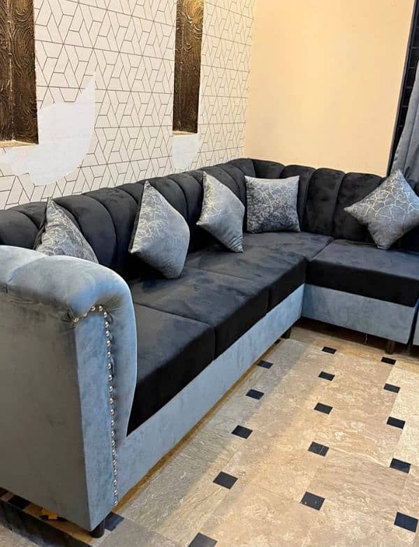 7 seater sofa L shape Corner 1