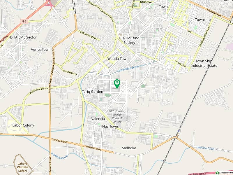 1 KANAL PRIME LOCATION PLOT AVAILABLE FOR SALE IN WAPDA TOWN - BLOCK K1 0