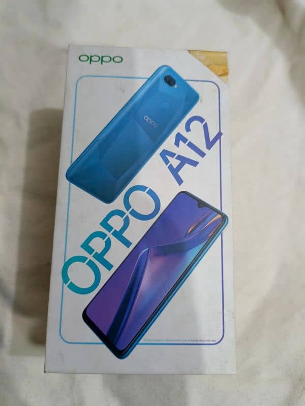 Oppo A12 3 GB Ram 32GB hard with box 0