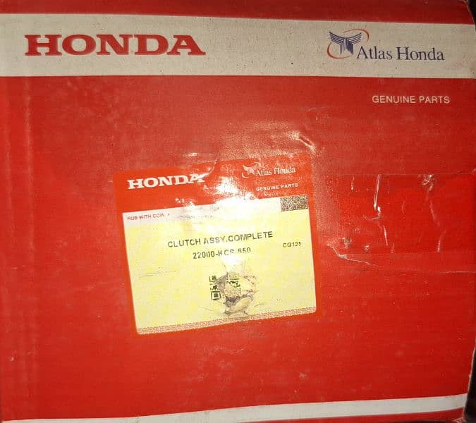 Honda CG 125 Complete Clutch Box 0