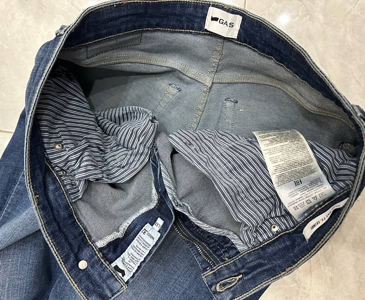 Mens Original Gas Jeans Skinny Fit 8