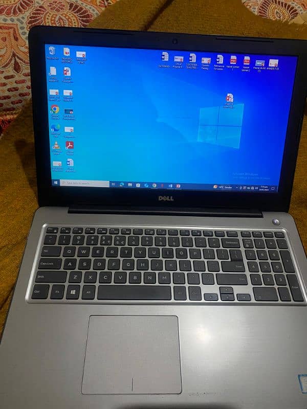 Dell Inspiron single handed used slim laptop 7